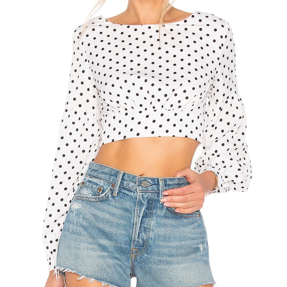 Superdown cropped Blouse